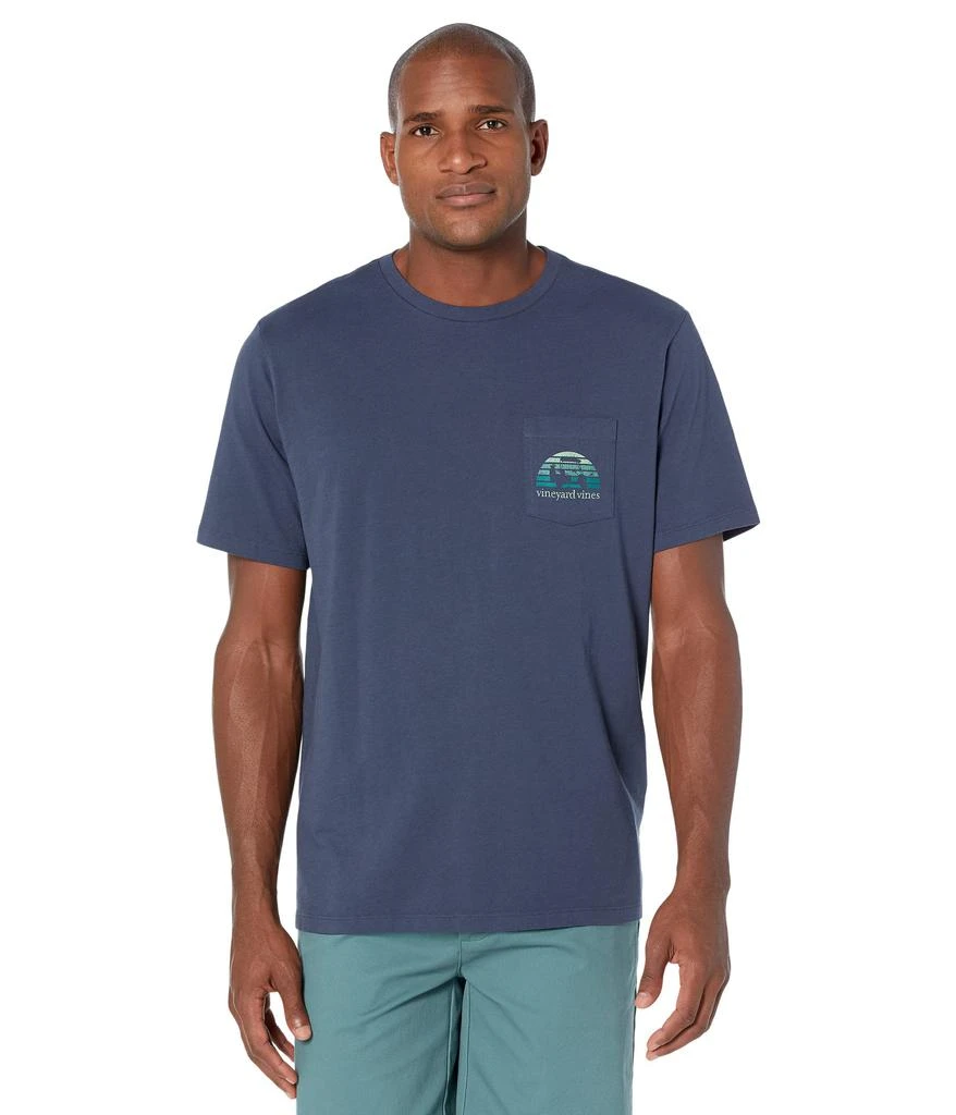 商品Vineyard Vines|Golf Cart Silho Short Sleeve Pocket Tee,价格¥383,第1张图片