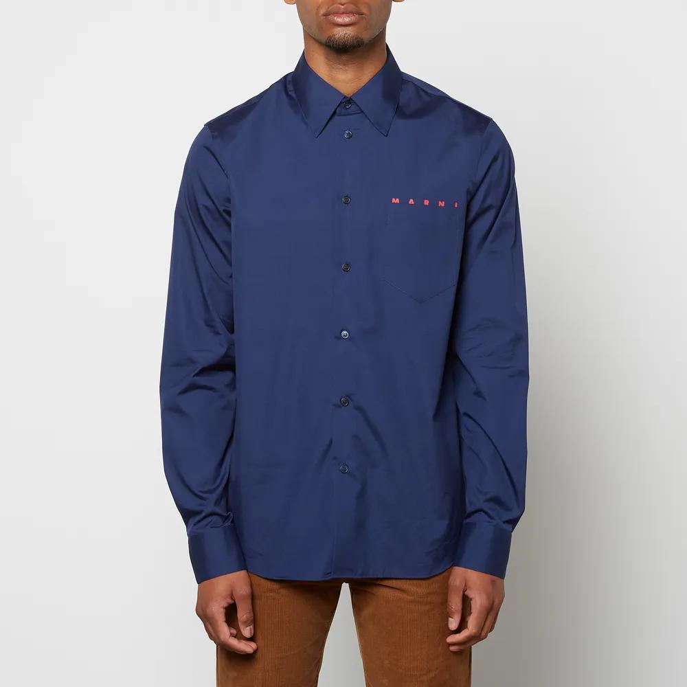 商品Marni|Marni Men's Pocket Script Shirt,价格¥3268,第1张图片