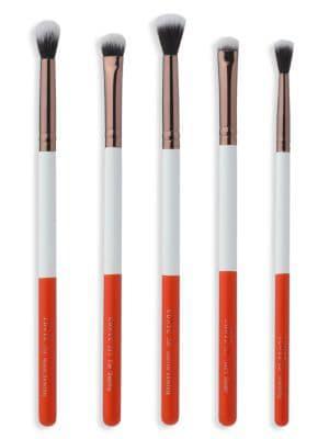 商品Luxie|5-Piece Art Deco Blending Brush Set,价格¥366,第1张图片