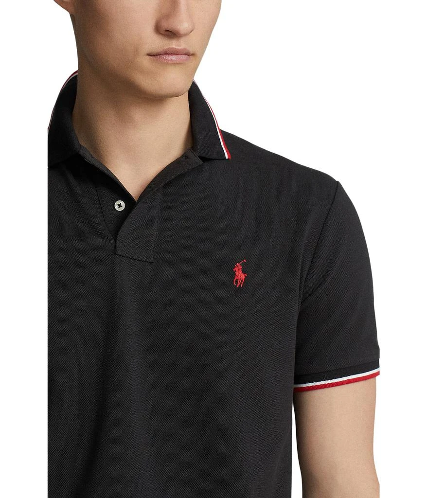 商品Ralph Lauren|Custom Slim Fit Mesh Polo Shirt,价格¥776-¥863,第3张图片详细描述