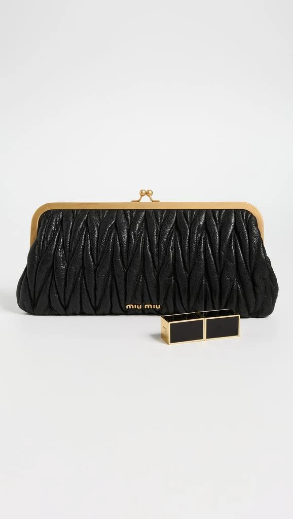 商品[二手商品] Shopbop Archive|Miu Miu Shoulder Bag, Matelasse,价格¥9829,第3张图片详细描述