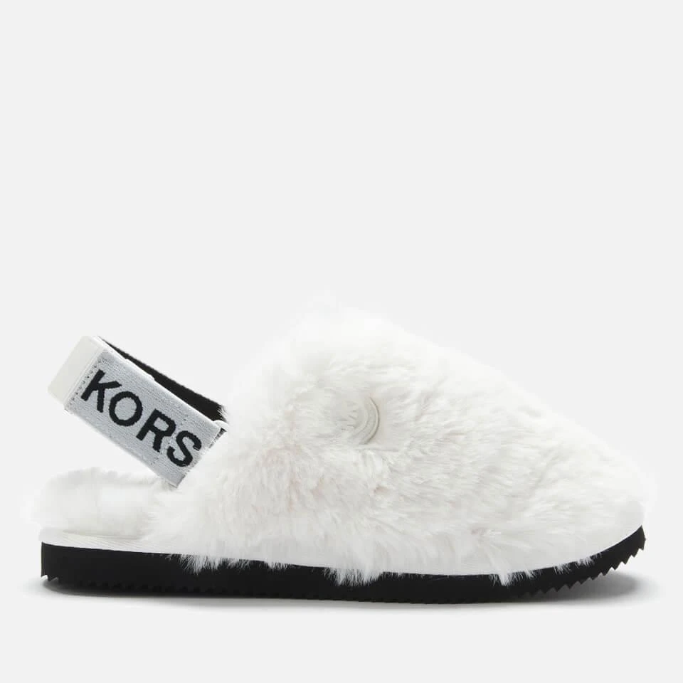 商品Michael Kors|MICHAEL MICHAEL KORS WOMEN'S ELSIE SLIPPERS - OPTIC WHITE,价格¥284,第1张图片