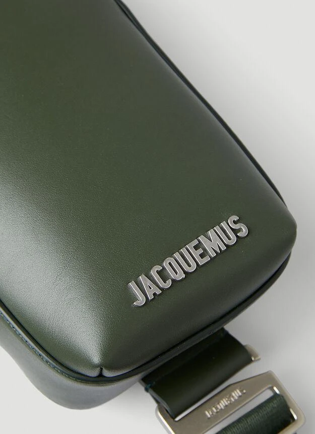 商品Jacquemus|Le Giardino Crossbody Bag in Dark Green,价格¥2756,第5张图片详细描述