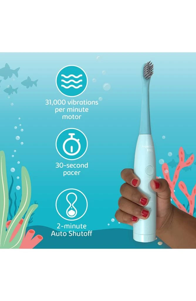 商品AquaSonic|Aquarium Adventures Kids Toothbrush Set,价格¥185,第2张图片详细描述