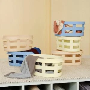 商品HAY|HAY Laundry Basket - Nougat,价格¥279,第3张图片详细描述