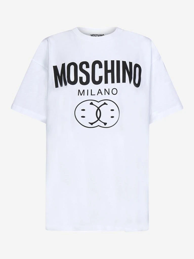 商品Moschino|Moschino DOUBLE SMILEY® T-shirt,价格¥558,第1张图片