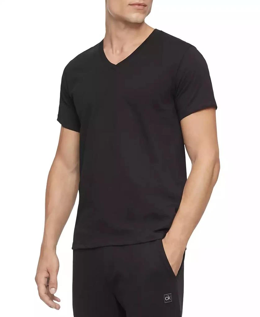 Men's 5-Pack Cotton Classics V-Neck Undershirts, Created for Macy's 商品