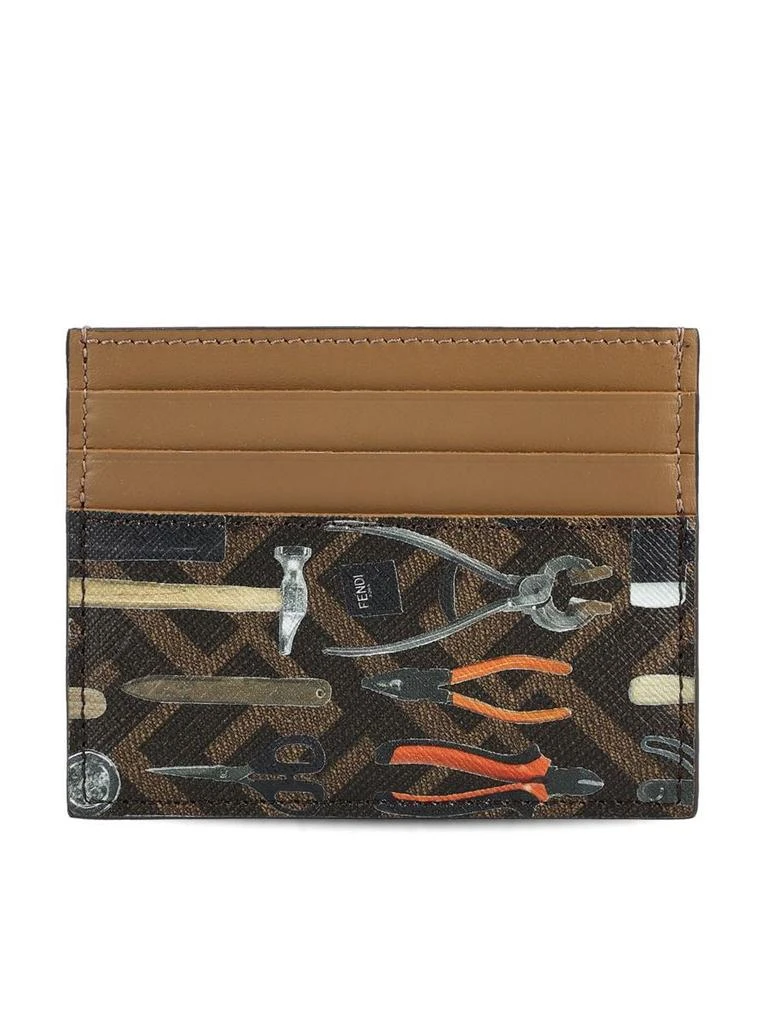 商品Fendi|Fendi Small Leather Goods in Tbmr/Mlc+Sand+P,价格¥1370,第3张图片详细描述