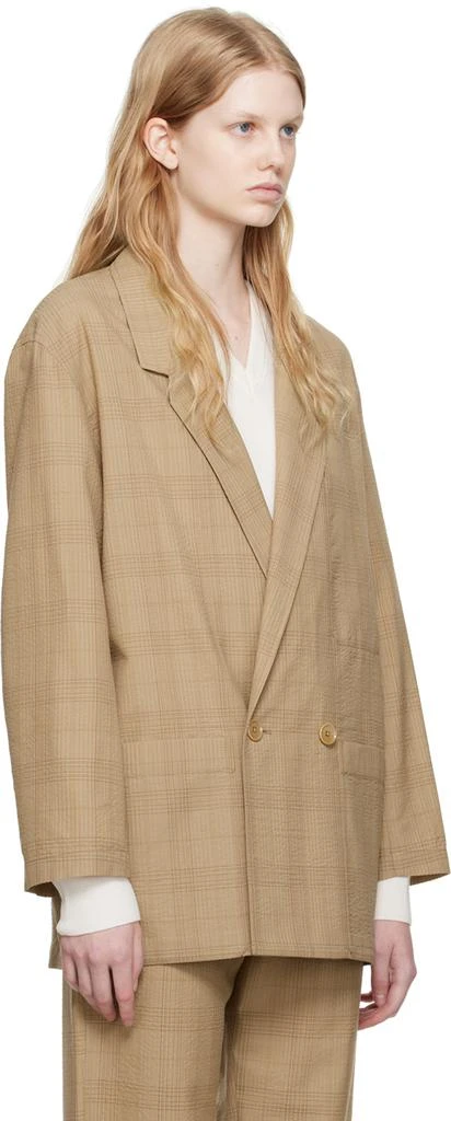 商品Lemaire|Brown Workwear Blazer,价格¥4485,第2张图片详细描述