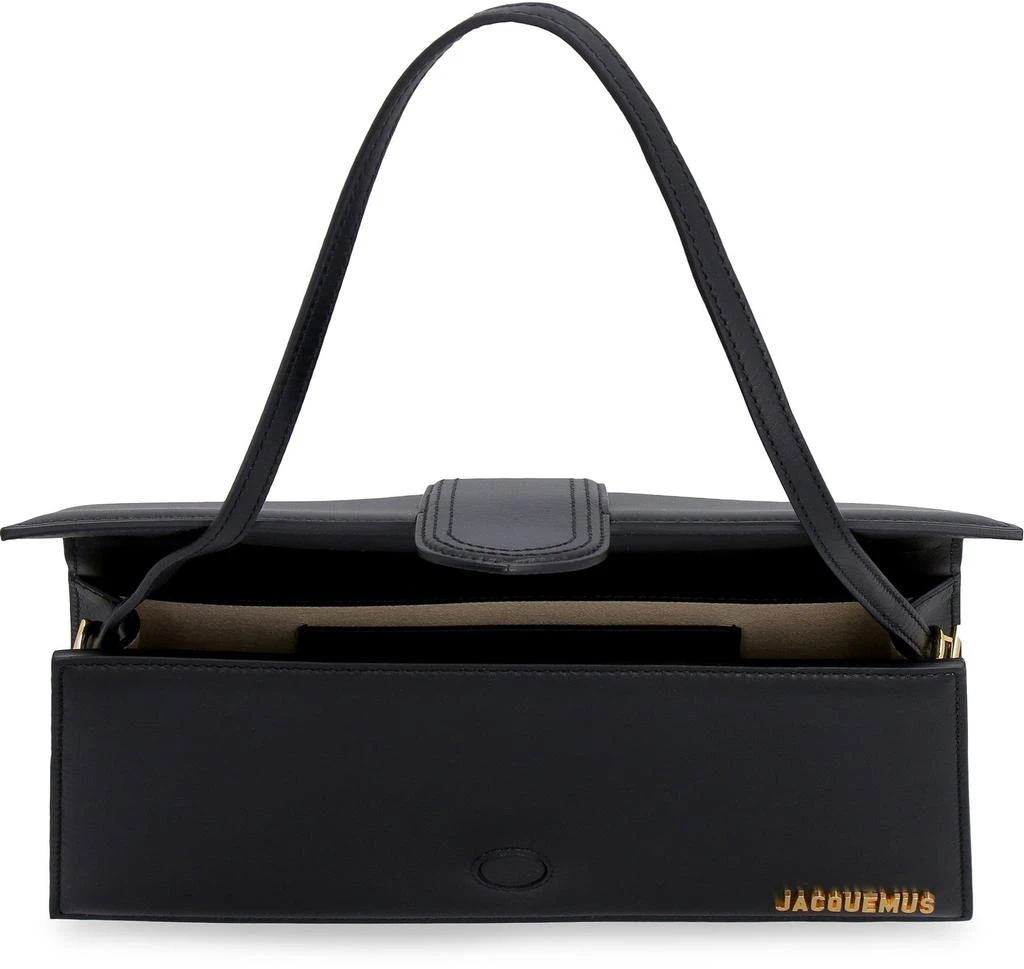 商品Jacquemus|Jacquemus Le Bambino Long Logo Plaque Shoulder Bag,价格¥6042,第4张图片详细描述