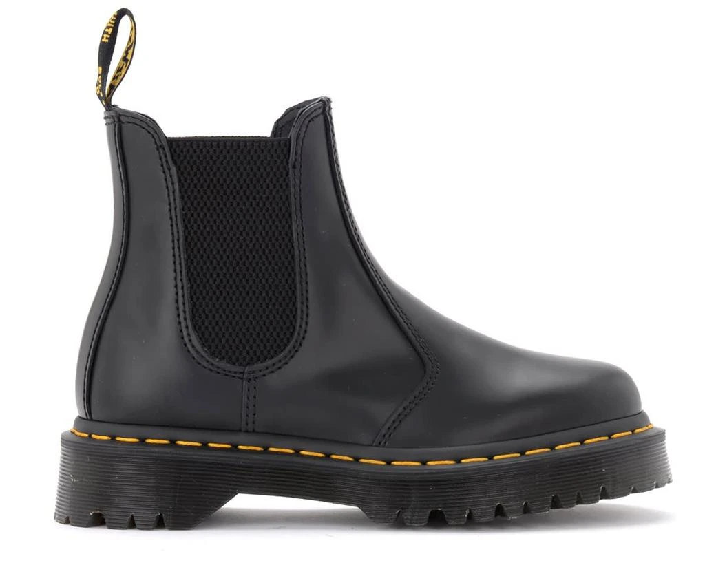 商品Dr. Martens|Dr. Martens 2976 Bex Smooth Combat Boot In Black Leather,价格¥1802,第1张图片