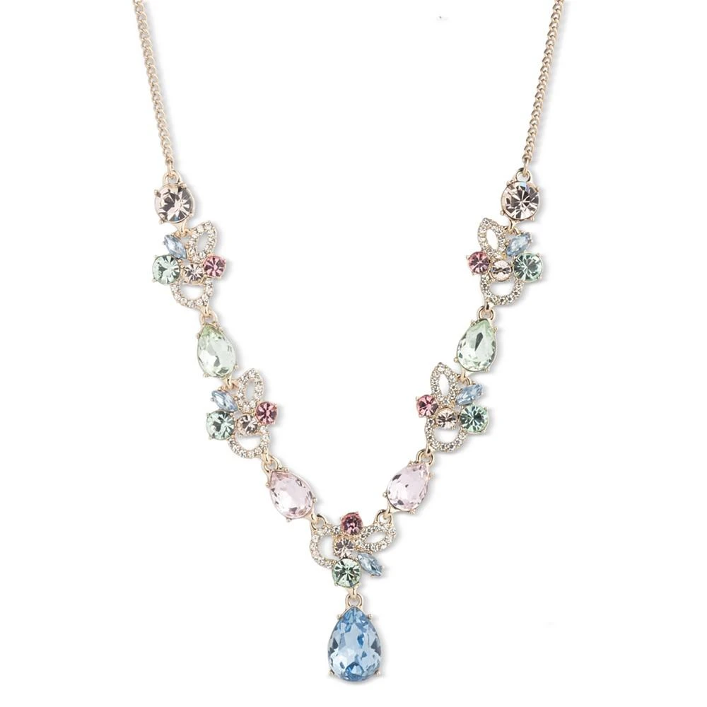 商品Givenchy|Crystal Petal Pendant Necklace, 16" + 3" extender,价格¥296,第1张图片