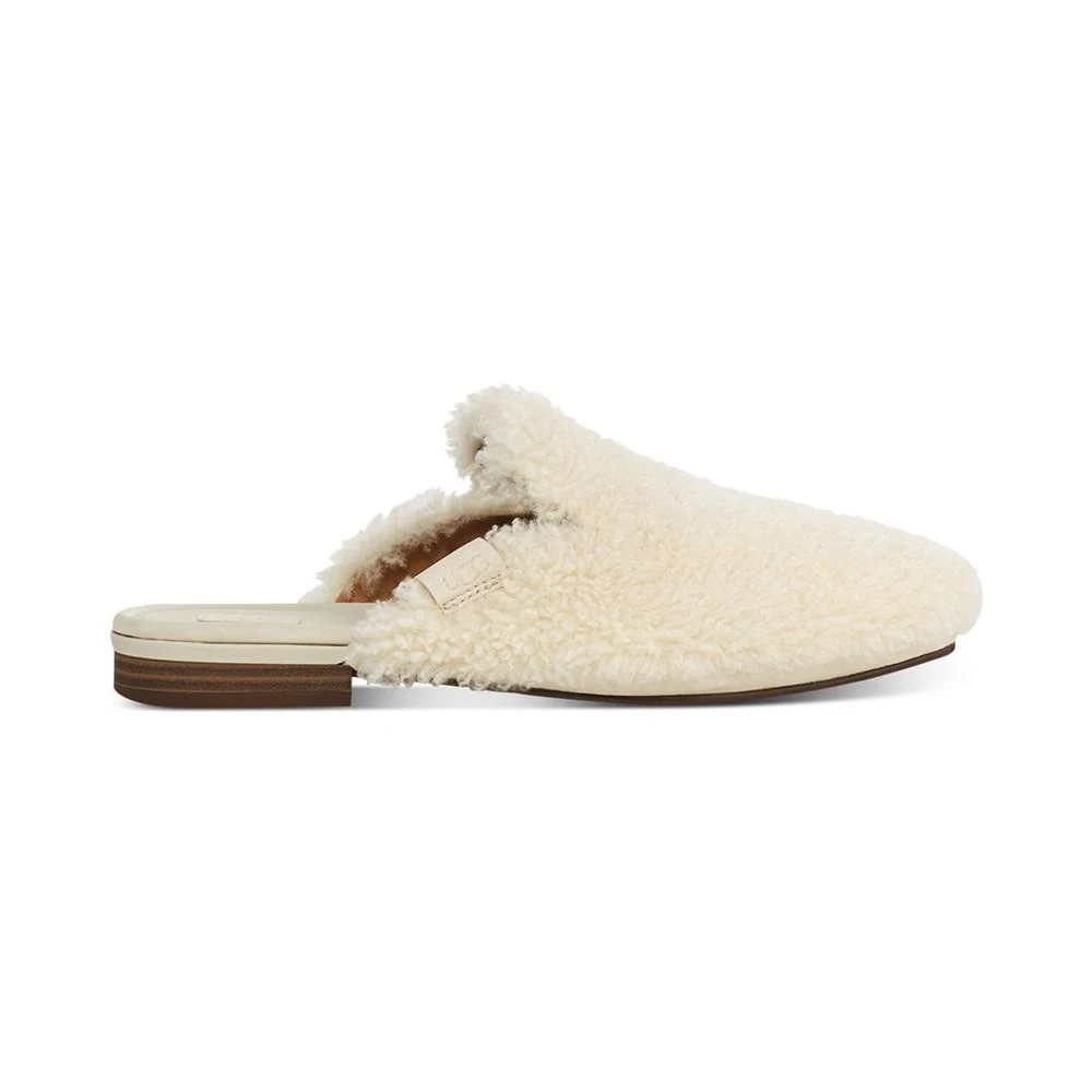 商品UGG|Women's Janaya Cozy Genuine Sheepskin-Topped Mules,价格¥389,第2张图片详细描述