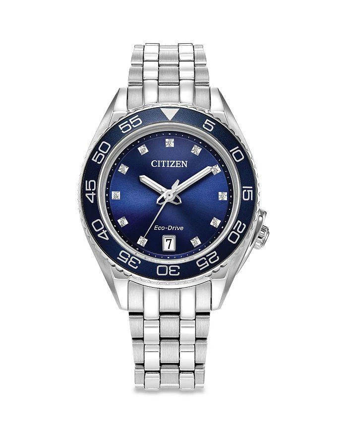 商品Citizen|Eco-Drive Sport Luxury Watch, 35mm,价格¥2945,第1张图片详细描述