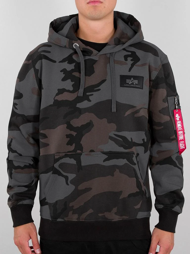 商品Alpha Industries|Backprint hoody camo black,价格¥997,第2张图片详细描述