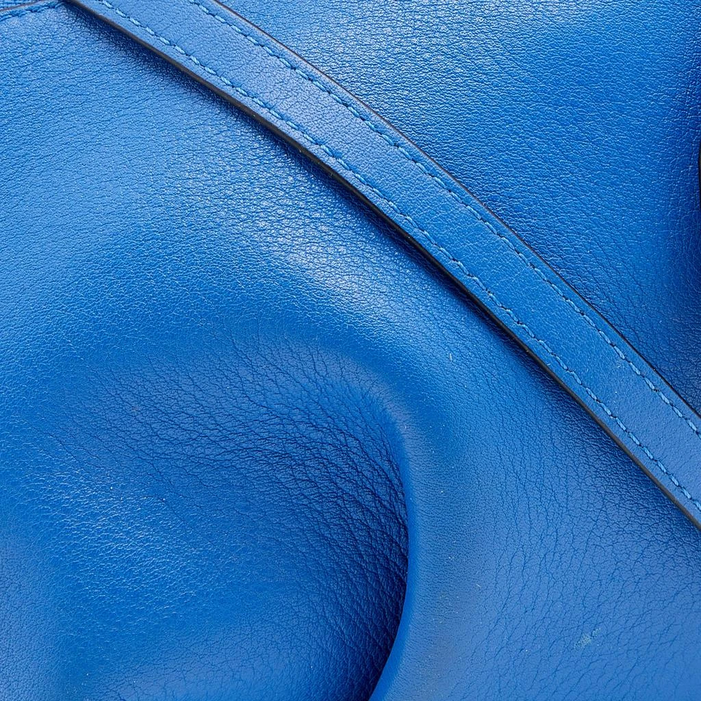 商品[二手商品] Loewe|Loewe Blue Leather Elephant Shoulder Bag,价格¥3183,第5张图片详细描述