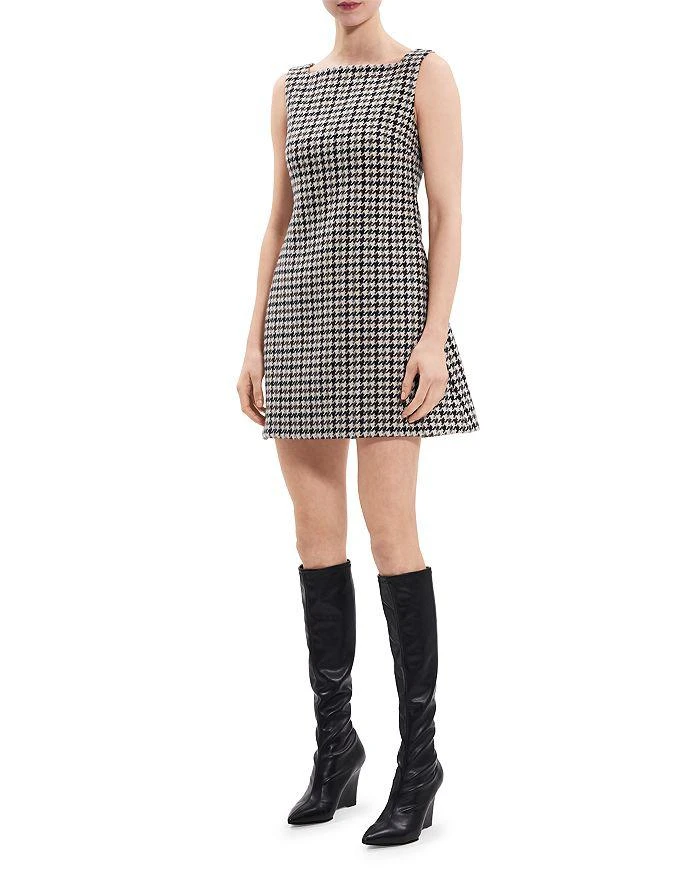 商品Theory|Wool Shift Mini Dress,价格¥887,第4张图片详细描述