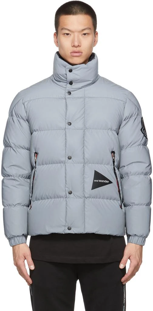 商品Moncler|2 Moncler 1952 Grey and wander Edition Down Bunkyo Jacket,价格¥17656,第1张图片
