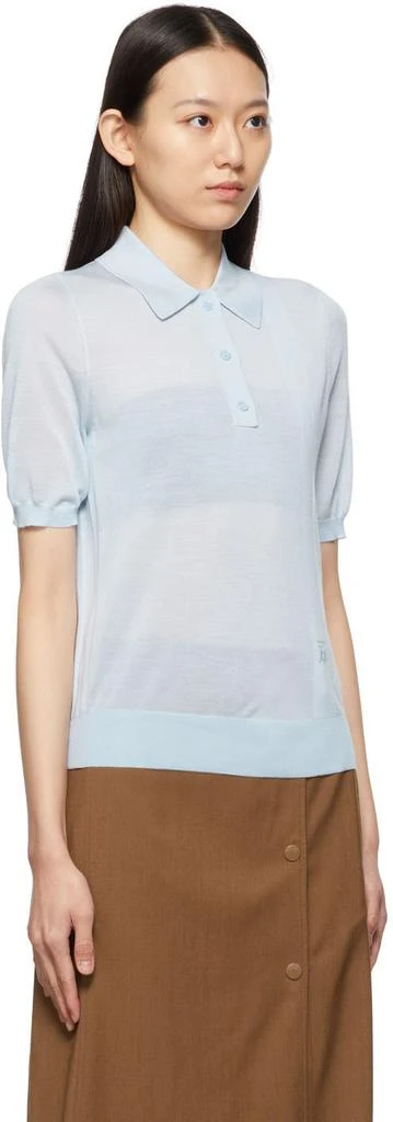 商品Burberry|Blue Madeline Polo,价格¥6883,第2张图片详细描述