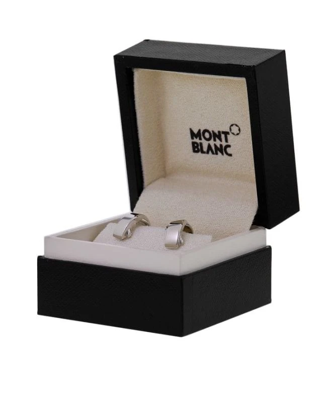 商品MontBlanc|Montblanc Profile Sterling Silver Women's Earrings 36174-SD,价格¥2121,第1张图片