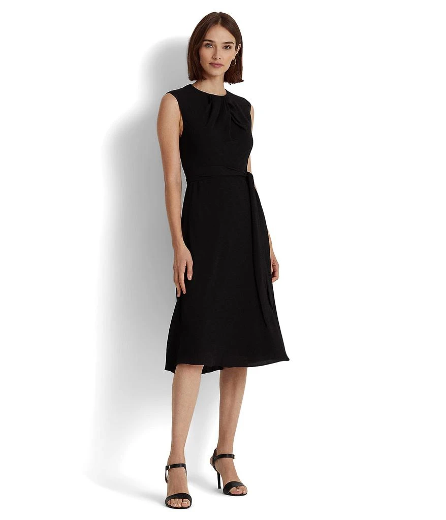 商品Ralph Lauren|Bubble Crepe Cap Sleeve Dress,价格¥1077,第1张图片