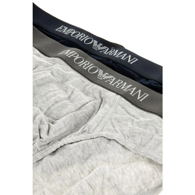商品Emporio Armani|EMPORIO ARMANI阿玛尼男士棉质三角内裤,价格¥365,第3张图片详细描述