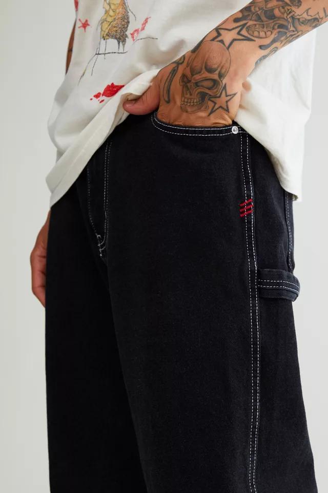 商品BDG|BDG Baggy Skate Fit Jean – Black Contrast Stitch,价格¥514,第5张图片详细描述