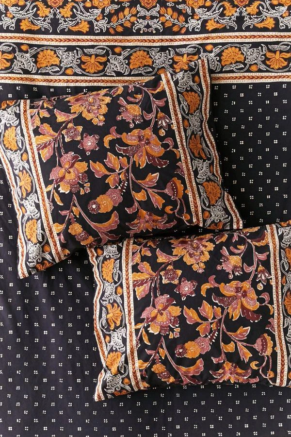 商品Urban Outfitters|Auden Boho Floral Sham Set,价格¥293,第1张图片