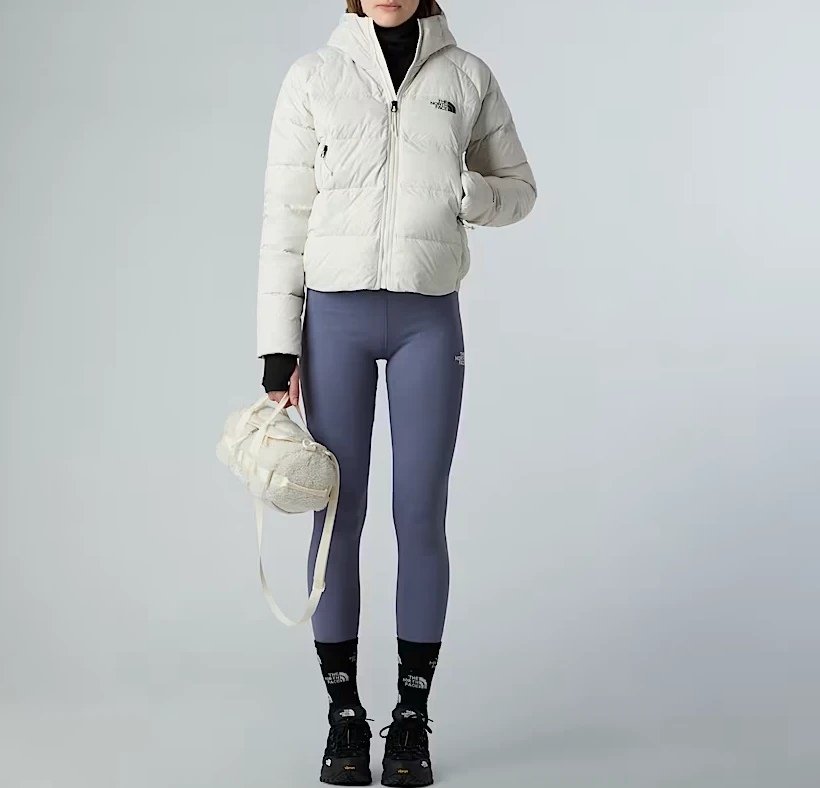 北面 女款连帽拉链Logo长袖羽绒服（香港仓发货） 商品