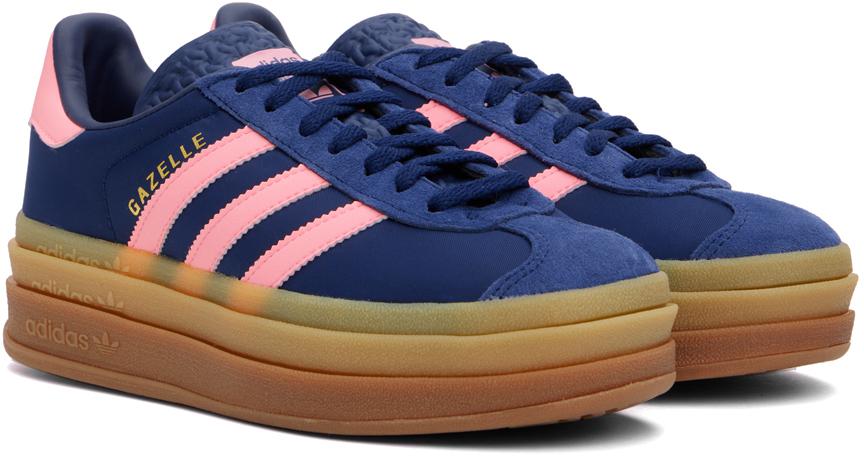 adidas gazelle silver green womens adidas Gazelle Shoes - Women's - Blue / Orchid Fusion / Gum