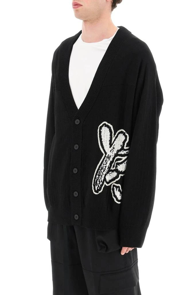 商品Y-3|OVERSIZED JACQUARD CARDIGAN,价格¥1050,第5张图片详细描述