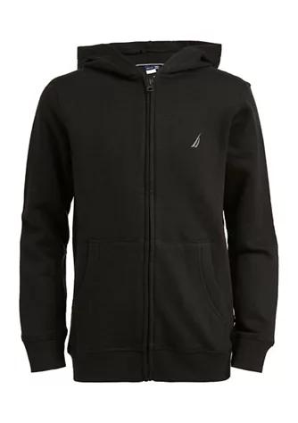 Boys 4-7 Full Zip Fleece Hoodie商品第1张图片规格展示