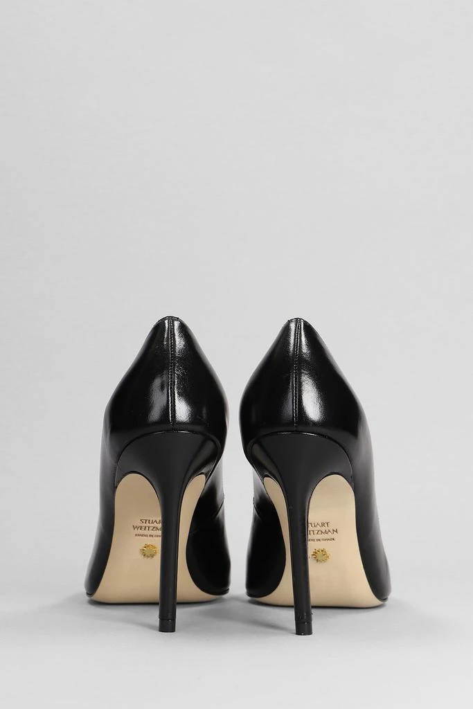 商品Stuart Weitzman|Stuart 100 Pump Pumps In Black Leather,价格¥3583,第4张图片详细描述