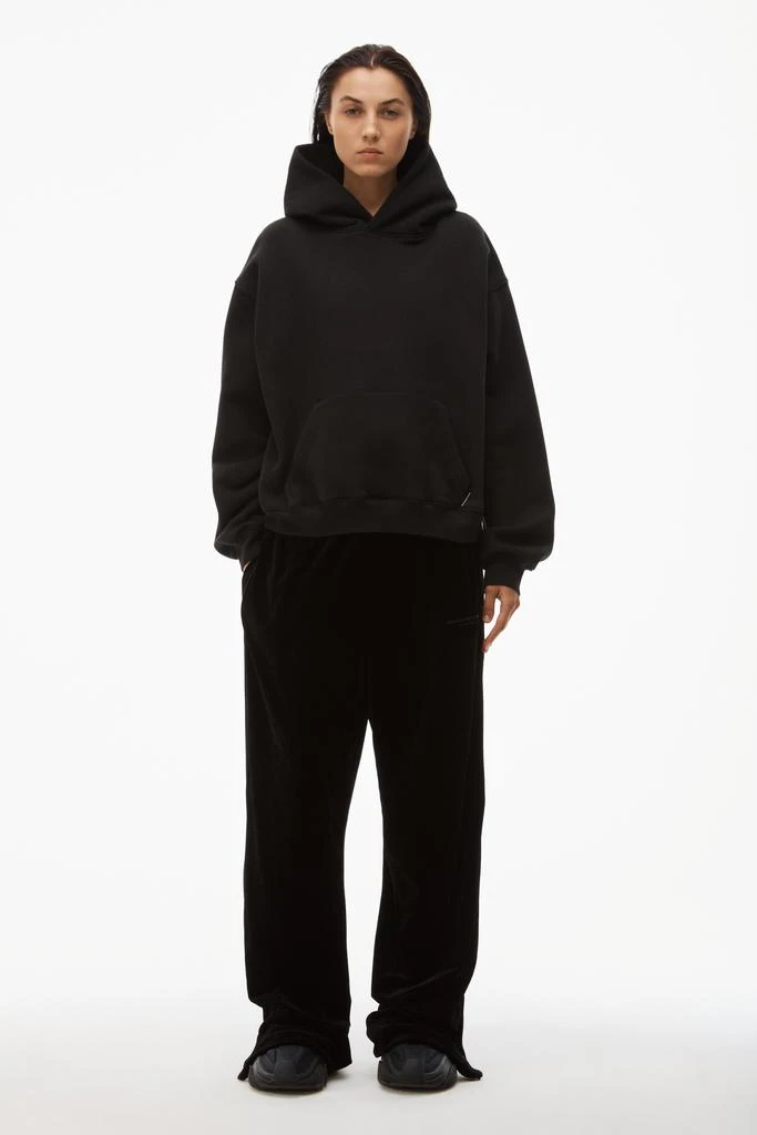 商品Alexander Wang|TRACK PANT IN CRUSHED VELOUR,价格¥3438,第2张图片详细描述