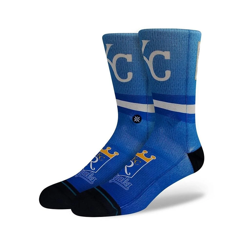商品Stance|Men's Kansas City Royals Cooperstown Collection Crew Socks,价格¥151,第1张图片