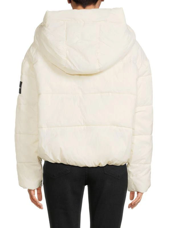 商品Calvin Klein|Boxy Hooded Puffer Jacket,价格¥456,第2张图片详细描述