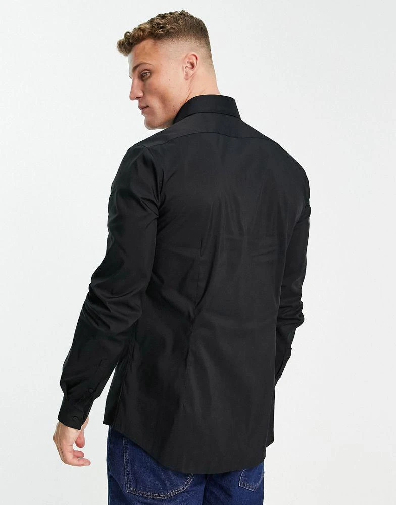 商品Calvin Klein|Calvin Klein shirt in black,价格¥378,第2张图片详细描述
