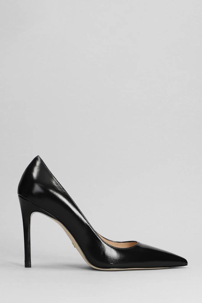 商品Stuart Weitzman|Stuart 100 Pump Pumps In Black Leather,价格¥3583,第1张图片