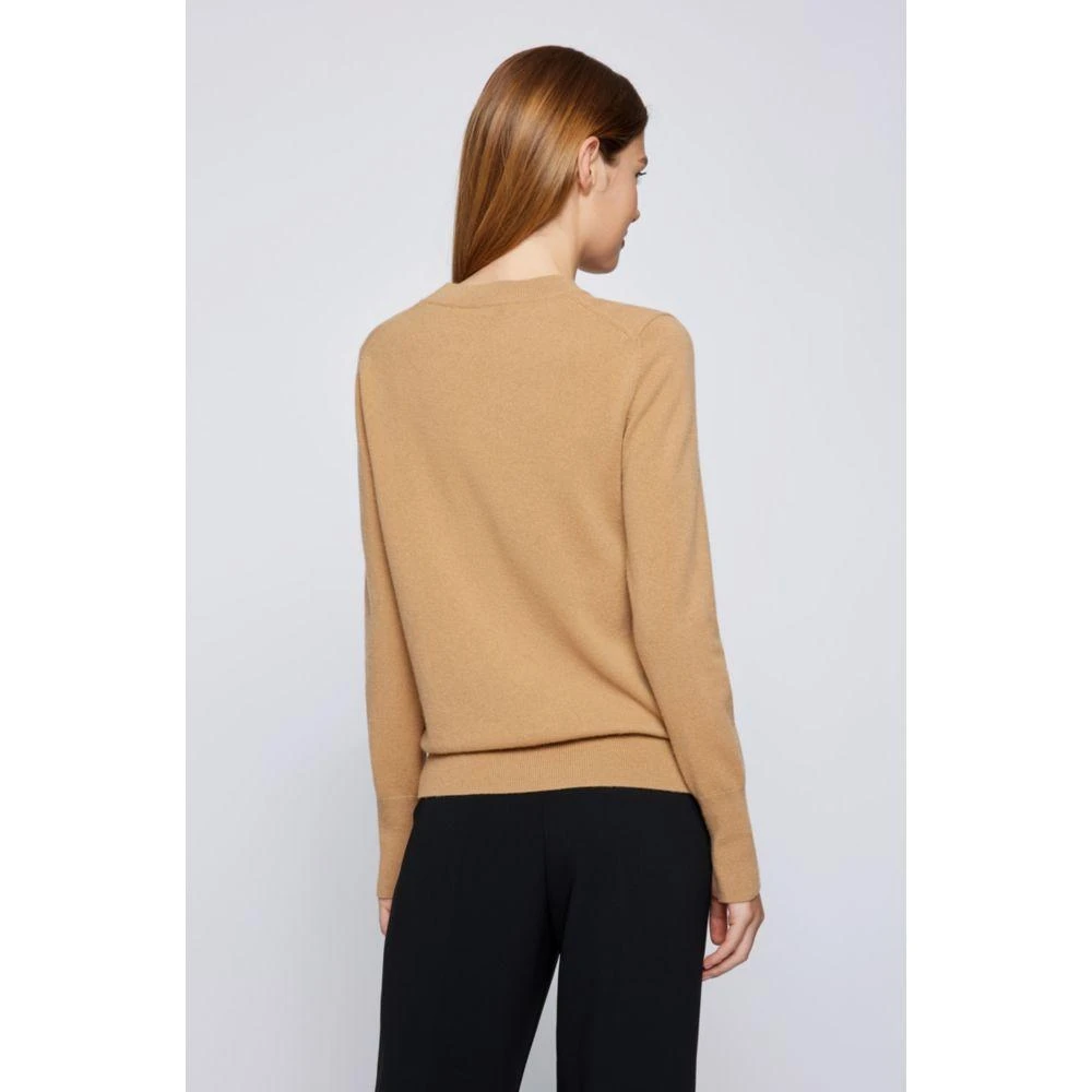 商品Hugo Boss|Crew-neck sweater in pure cashmere,价格¥1099,第4张图片详细描述