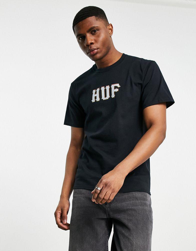 HUF vvs t-shirt in black商品第3张图片规格展示