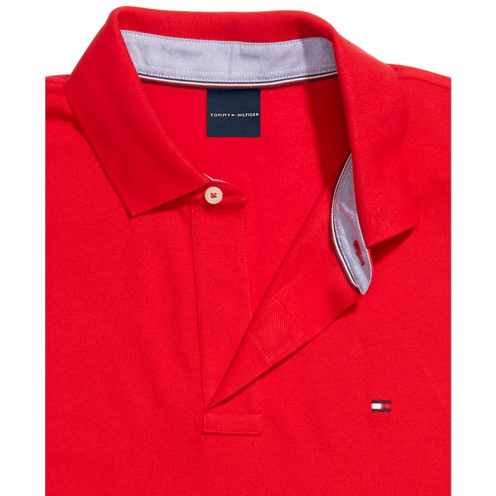 商品Tommy Hilfiger|Men's Custom-Fit Ivy Polo Shirt with Magnetic Closure,价格¥293,第5张图片详细描述