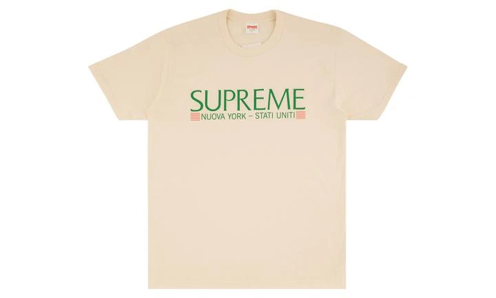 商品Supreme|Supreme Nuova York Tee,价格¥1159,第1张图片