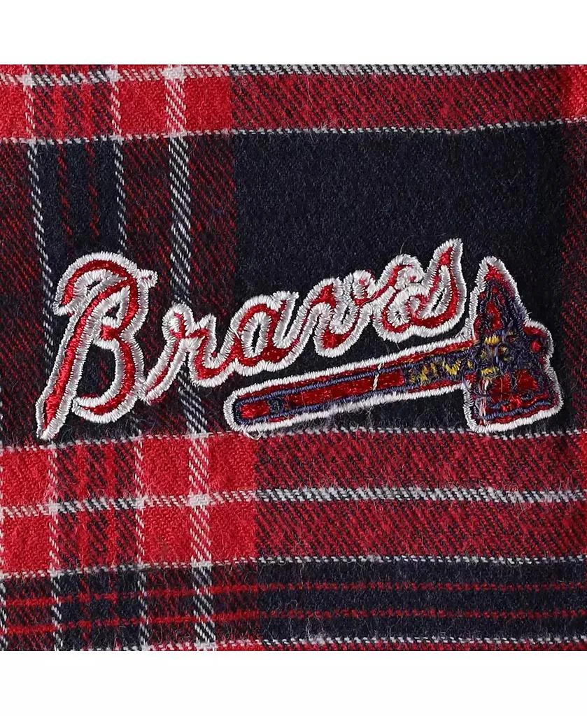 商品Concepts Sport|Women's Navy, Red Atlanta Braves Plus Size Badge Sleep Set,价格¥449,第2张图片详细描述