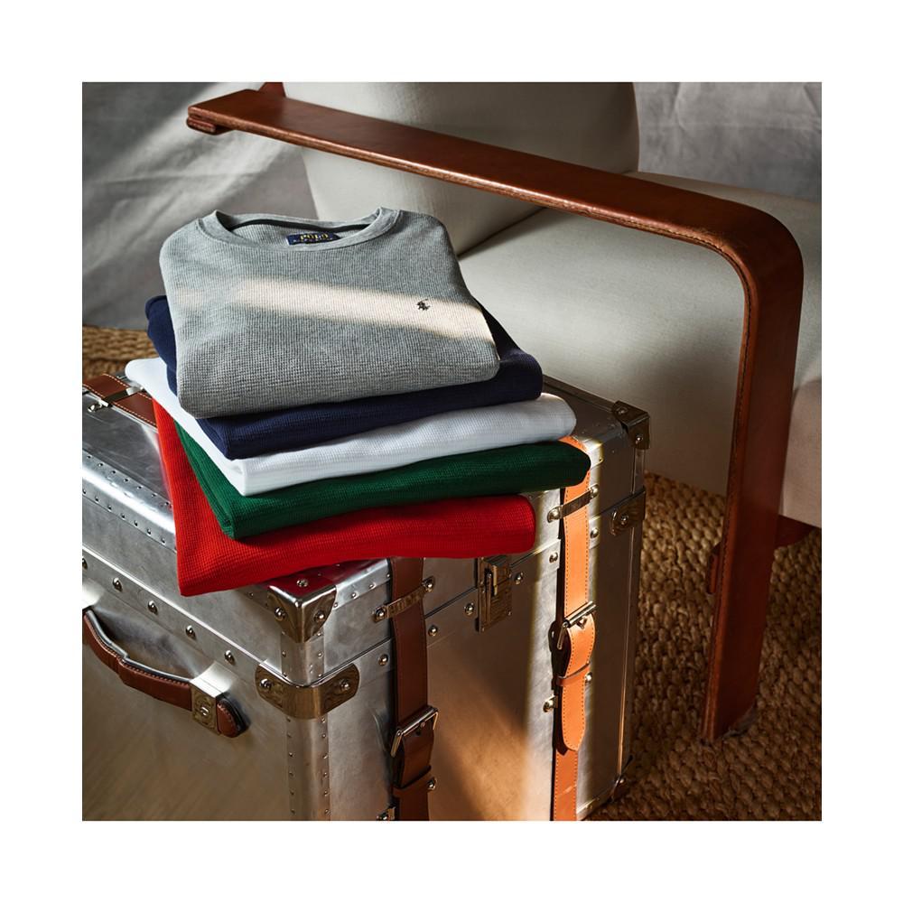 商品Ralph Lauren|男士华夫格针织圆领保暖上衣,价格¥216,第6张图片详细描述