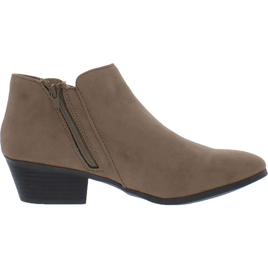 Style & Co. Womens Wileyy Faux Suede Zipper Booties 商品