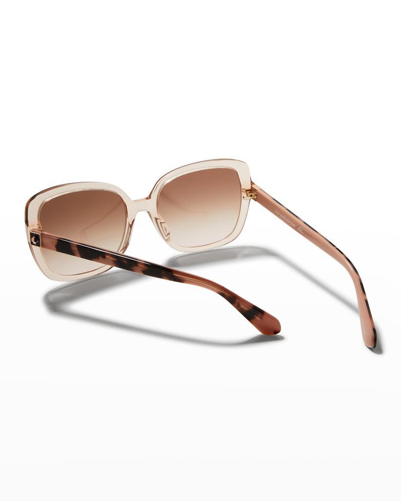 商品Kate Spade|wilheminas polarized square acetate sunglasses,价格¥1339,第4张图片详细描述
