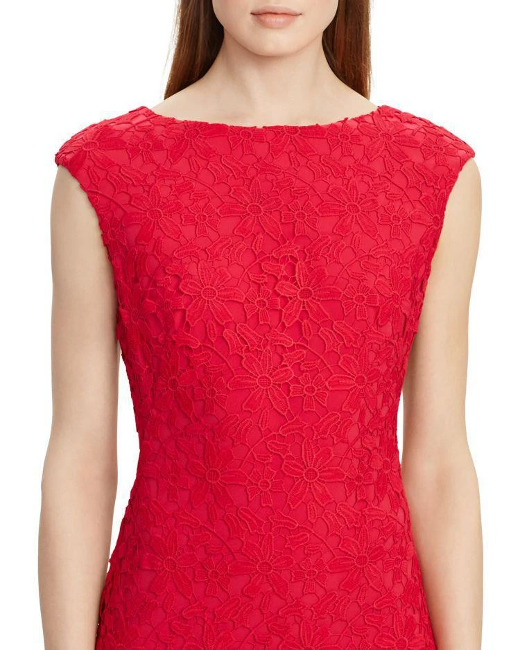 商品Ralph Lauren|Lauren Ralph Lauren Floral Lace Dress,价格¥824,第3张图片详细描述