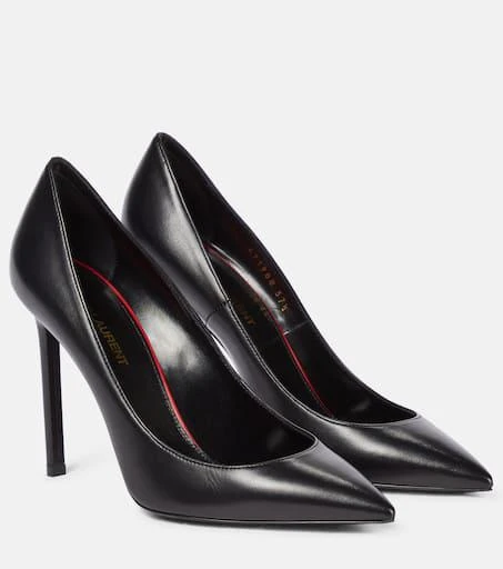 商品Yves Saint Laurent|Anja 105皮革高跟鞋,价格¥7098,第1张图片