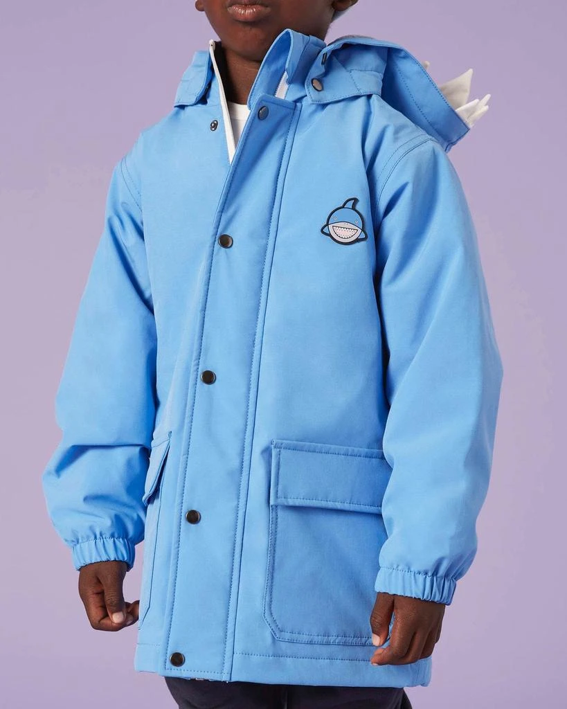 商品Roarsome|Roarsome Boys Reef Waterproof Coat in Blue,价格¥771,第3张图片详细描述