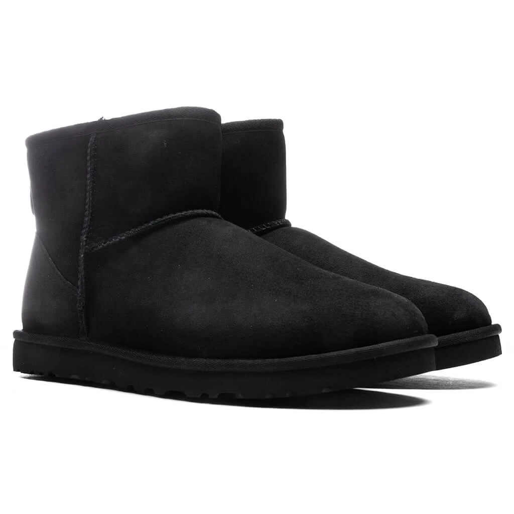 商品UGG|Men's Classic Mini Boot - Black,价格¥1137,第2张图片详细描述